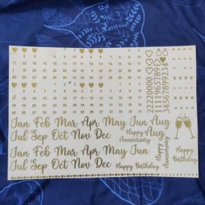 GOLDEN STICKER 10