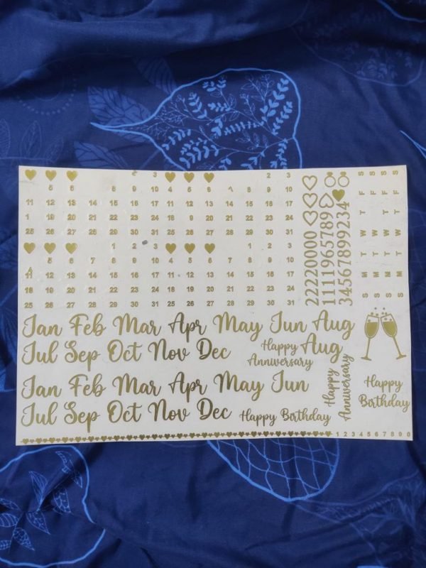 GOLDEN STICKER 10
