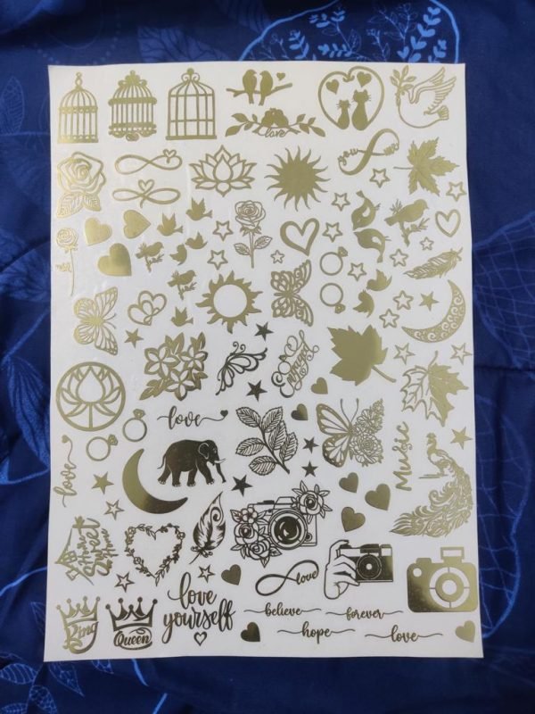 GOLDEN STICKER 8