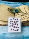 Dark Purple Cornflower Pressed dried flowers for resin - 24pcs