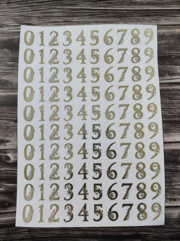 GOLDEN STICKER 19