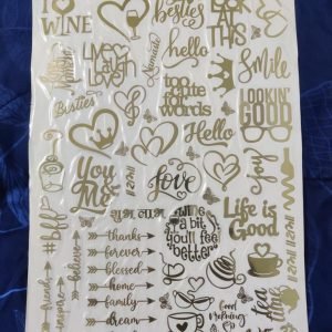 GOLDEN STICKER 6
