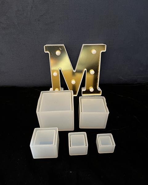 5 IN 1 CUBE SILICON MOLD