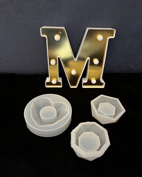 3 PIECE PLANTER MOLD