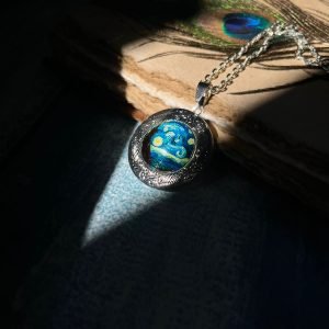 Photo Locket Pendant With Chain(Silver)