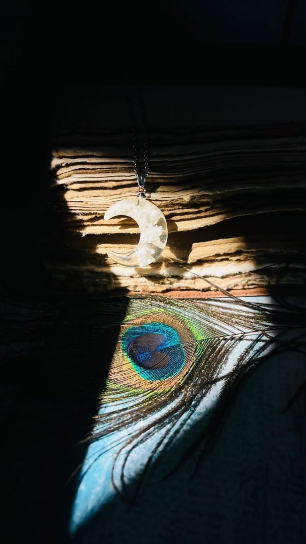 Moon Pendant2(with chain)