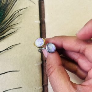 Stainless Steel Lunar Rings(10mm)7