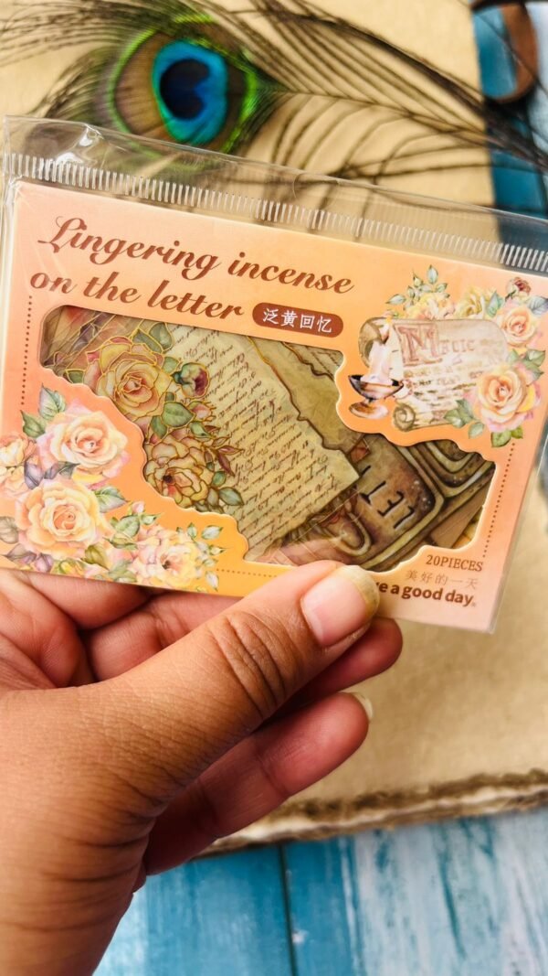 Gold Foil Stickers 2(20 pieces)