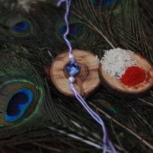 Purple Lunar Rakhi Glow in Dark