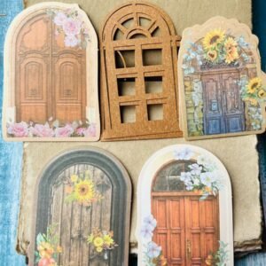 Paper Card Design 3(15 Pieces Door)