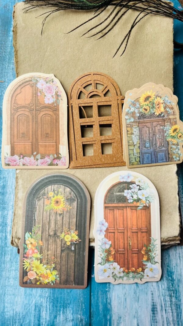 Paper Card Design 3(15 Pieces Door)