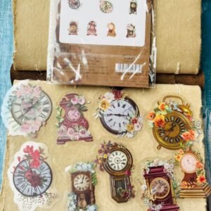 Vintage Clock Plastic 3(30 Pieces Pack)