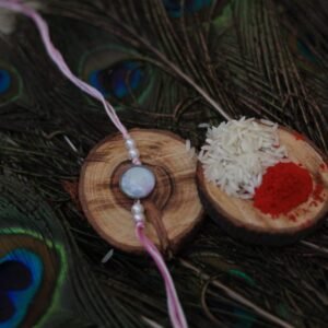 Baby Pink Rakhi Glow In dark