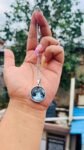 20 Mm Glow in Dark Pendant with Stainless Steel 2