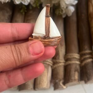 Miniature Ship Brown