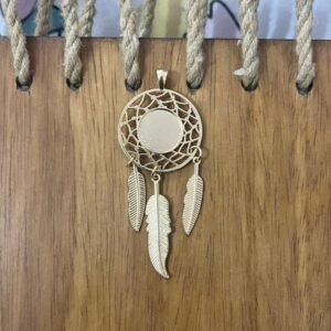 Vintage Pendant 147(Gold)