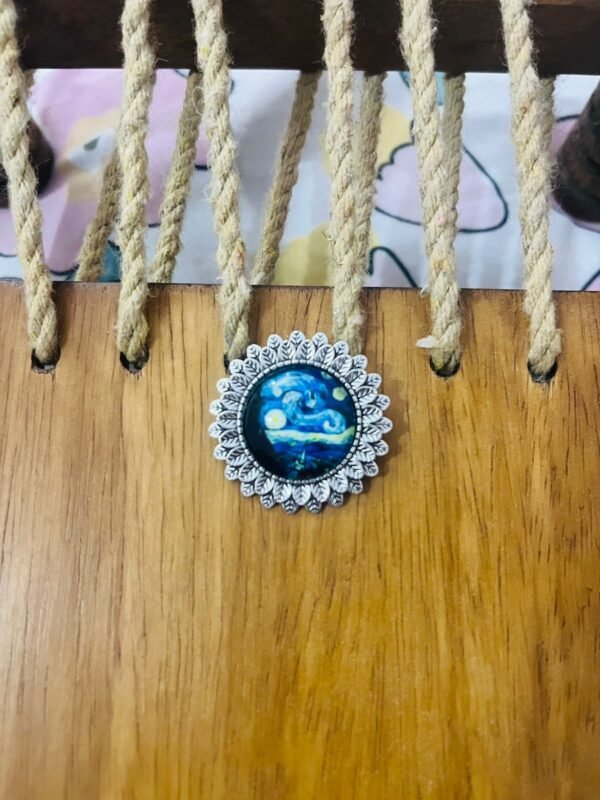 Glow in dark Brooch(Silver)