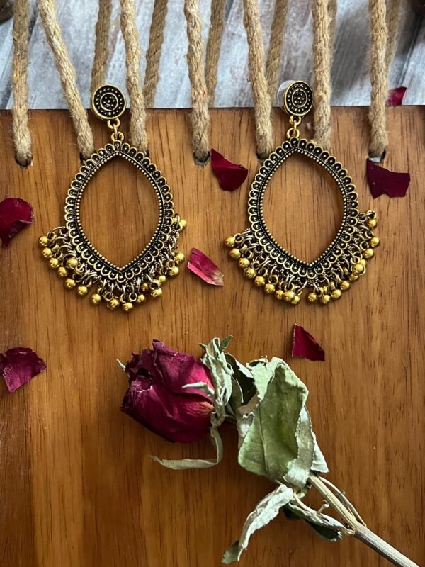 Oxidised Jhumka 9