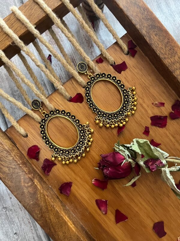 Oxidised Jhumka 3