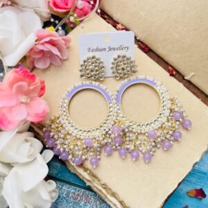 Chaand Baliyan 4(Purple)