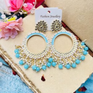 Chaand Baliyan 5(Sky Blue)