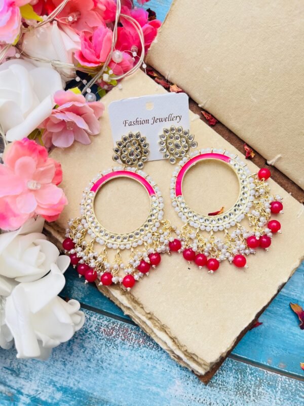 Chaand Baliyan 7(HotPink)