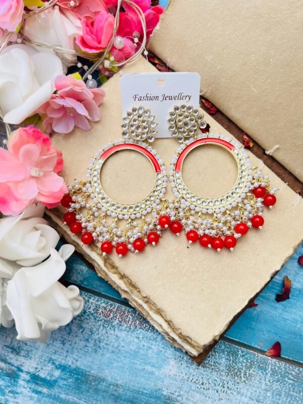 Chaand Baliyan 6(Red)