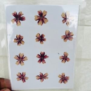 12 Pieces light Purple Flower