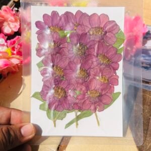 Purple sunflower with stem(12 pieces)