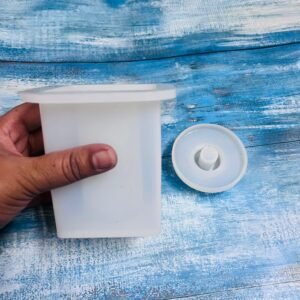 Liquid soap holder square