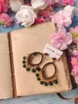 Golden Jhumka 59 (Golden Green)